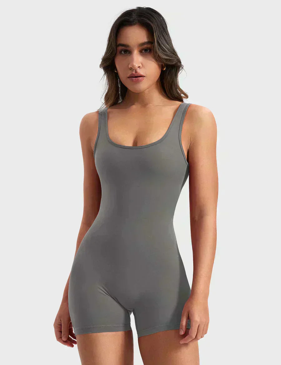 CURATED™  - VIRAL V-BACK ROMPER