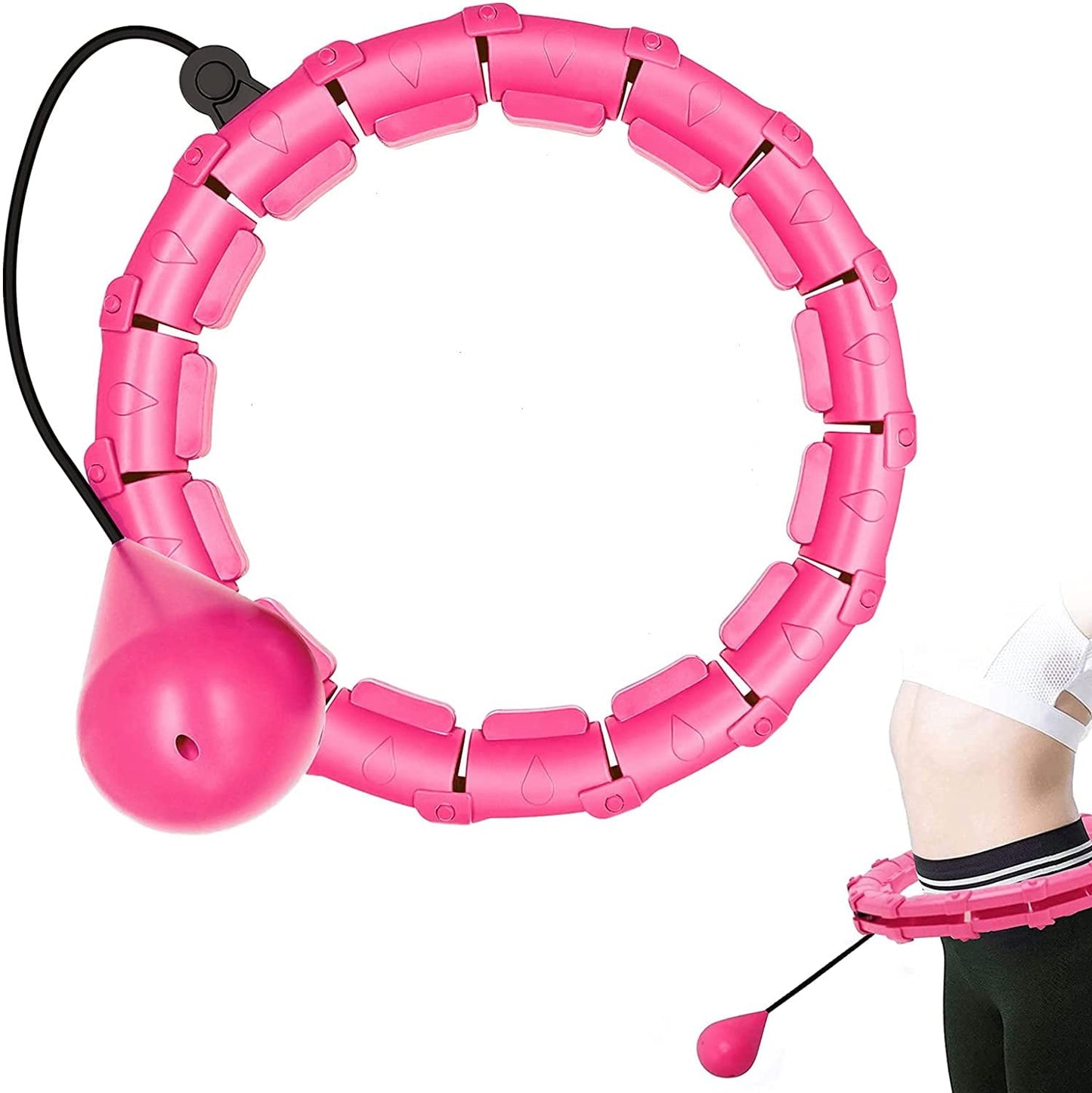 CURATED™  - SMART WEIGHTED HULA HOOPFIT