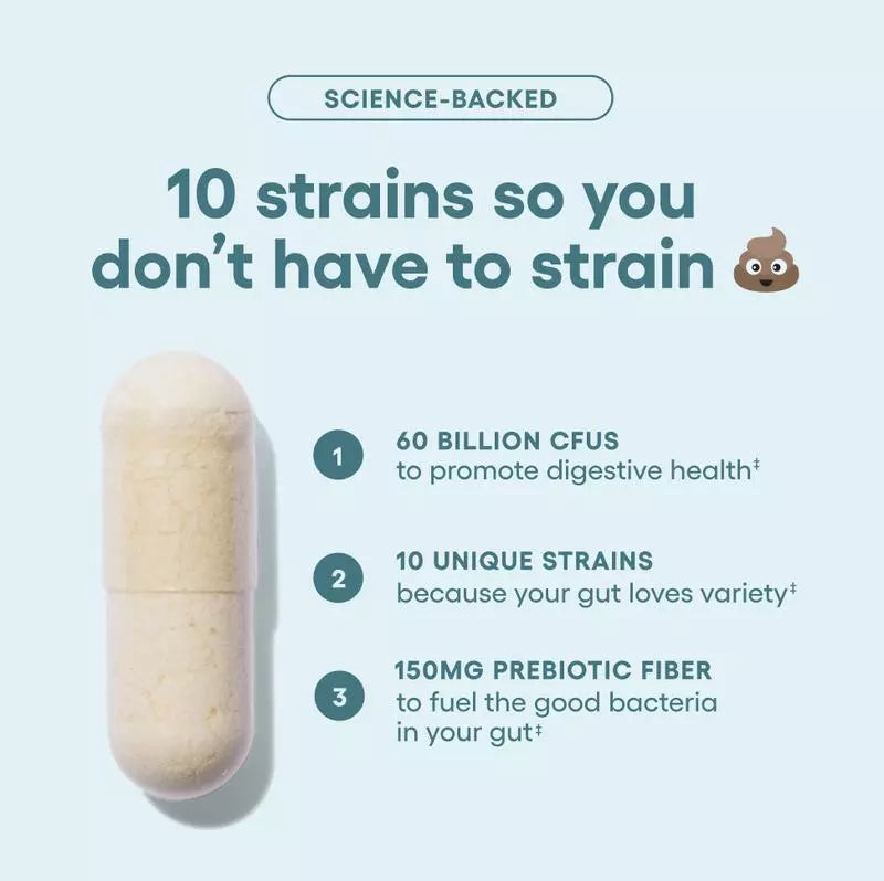 CURATED™ - DIGESTIVE ENZYMES 60CT + 60B PROBIOTIC 30CT