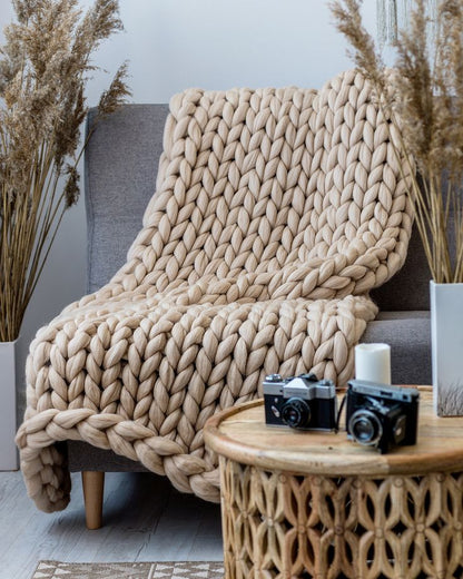 CURATED™  - COZY KNIT BLANKET